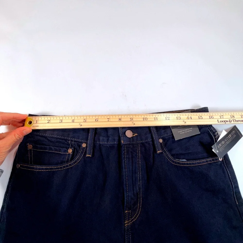 NEW Banana Republic Heritage Straight Fit Jeans Mens 31x32 Dark Wash Classic